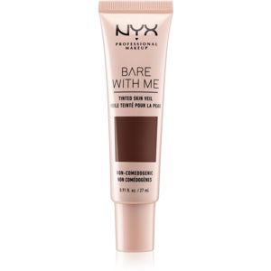 NYX Professional Makeup Bare With Me Tinted Skin Veil ľahký make-up odtieň 12 Deep Espresso 27 ml