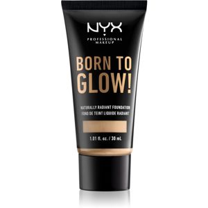 NYX Professional Makeup Born To Glow tekutý rozjasňujúci make-up odtieň 6.3 Wam Vanilla 30 ml