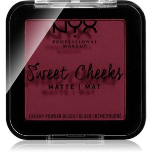 NYX Professional Makeup Sweet Cheeks Blush Matte lícenka odtieň RED RIOT 5 g