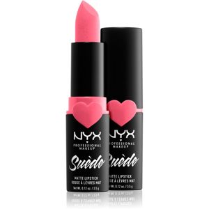 NYX Professional Makeup Suede Matte Lipstick matný rúž odtieň 26 Life's Beach 3.5 g