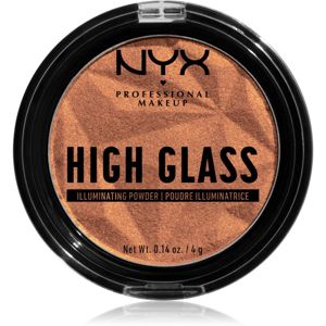 NYX Professional Makeup High Glass rozjasňovač odtieň Golden Hour 4 g