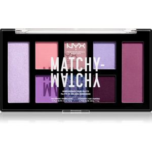NYX Professional Makeup Matchy-Matchy paletka očných tieňov odtieň 04 Lilac 15 g