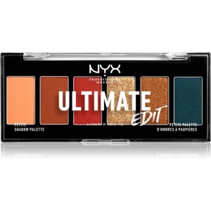 NYX Professional Makeup Ultimate Edit Petite Shadow paletka očných tieňov odtieň 05 Escape Artist 6x1.2 g