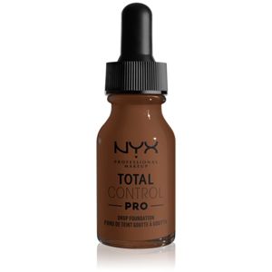 NYX Professional Makeup Total Control Pro Drop Foundation make-up odtieň 20 - Deep Rich 13 ml
