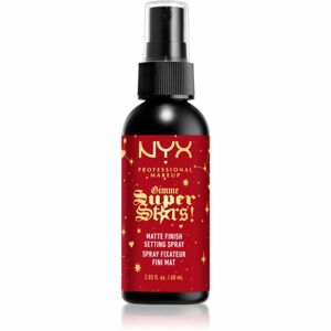 NYX Professional Makeup Gimme SuperStars! Matte Setting Spray fixačný sprej na make-up odtieň 01 - Matte 60 ml