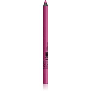 NYX Professional Makeup Line Loud Vegan kontúrovacia ceruzka na pery s matným efektom odtieň 09 - Hottie Hijacker 1,2 g