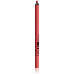 NYX Professional Makeup Line Loud Vegan kontúrovacia ceruzka na pery s matným efektom odtieň 11 - Rebel Red 1,2 g