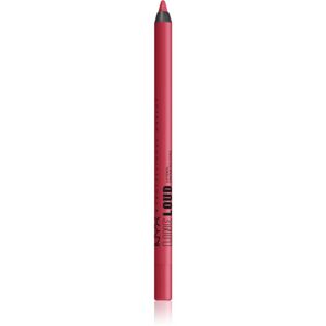 NYX Professional Makeup Line Loud Vegan kontúrovacia ceruzka na pery s matným efektom odtieň 12 - On a Mission 1,2 g