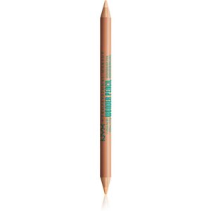 NYX Professional Makeup Wonder Pencil obojstranná ceruzka na oči odtieň 02 Medium 2x0,7 g