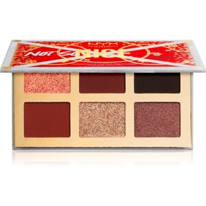NYX Professional Makeup Limited Edition Xmass Mrs Claus Oh Deer Shadow Palette paletka očných tieňov 01 Not so Nice 6x1,7 g