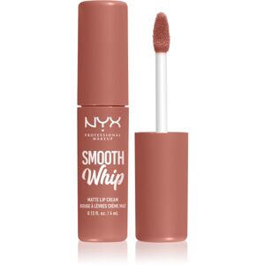NYX Professional Makeup Smooth Whip Matte Lip Cream zamatový rúž s vyhladzujúcim efektom odtieň 23 Laundry Day 4 ml