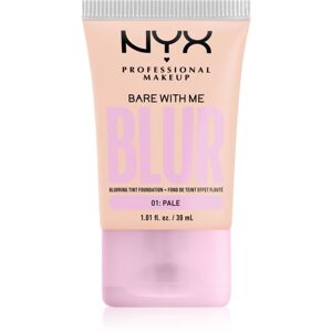 NYX Professional Makeup Bare With Me Blur Tint hydratačný make-up odtieň 01 Pale 30 ml