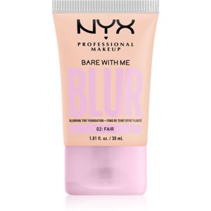 NYX Professional Makeup Bare With Me Blur Tint hydratačný make-up odtieň 02 Fair 30 ml