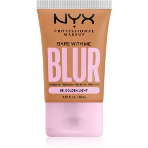 NYX Professional Makeup Bare With Me Blur Tint hydratačný make-up odtieň 08 Golden Light 30 ml