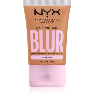 NYX Professional Makeup Bare With Me Blur Tint hydratačný make-up odtieň 10 Medium 30 ml