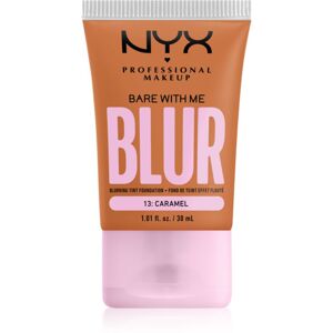 NYX Professional Makeup Bare With Me Blur Tint hydratačný make-up odtieň 13 Caramel 30 ml