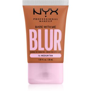 NYX Professional Makeup Bare With Me Blur Tint hydratačný make-up odtieň 14 Medium Tan 30 ml