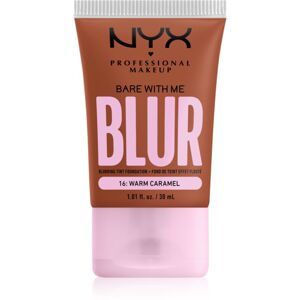NYX Professional Makeup Bare With Me Blur Tint hydratačný make-up odtieň 16 Warm Caramel 30 ml