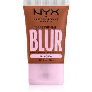 NYX Professional Makeup Bare With Me Blur Tint hydratačný make-up odtieň 18 Nutmeg 30 ml