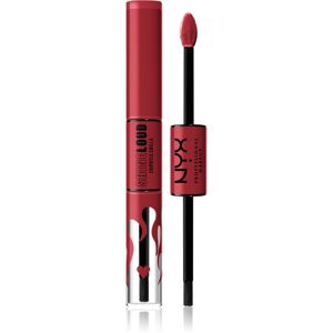NYX Professional Makeup Shine Loud High Shine Lip Color tekutý rúž s vysokým leskom odtieň 34 Rebel In Red Serrano 6,5 ml