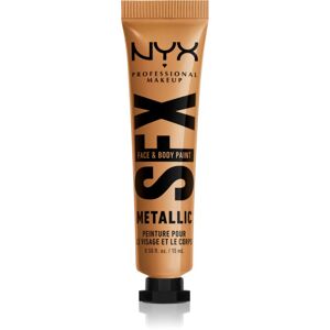 NYX Professional Makeup Limited Edition Halloween 2022 SFX Paints krémové tiene na tvár a telo odtieň 05 Gold Dusk 15 ml