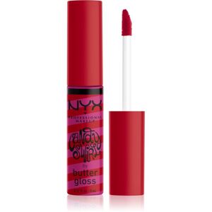 NYX Professional Makeup Butter Gloss Candy Swirl lesk na pery odtieň 04 Candy Apple 8 ml
