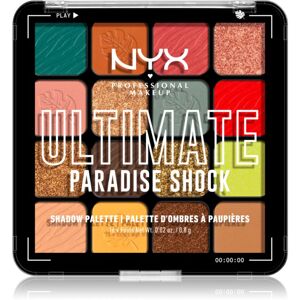 NYX Professional Makeup Ultimate Shadow Palette očné tiene odtieň Paradise Shock 16 ks