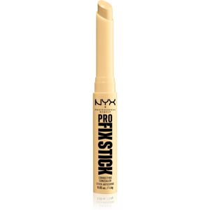 NYX Professional Makeup Pro Fix Stick korektor pre zjednotenie farebného tónu pleti odtieň 0.3 Yellow 1,6 g