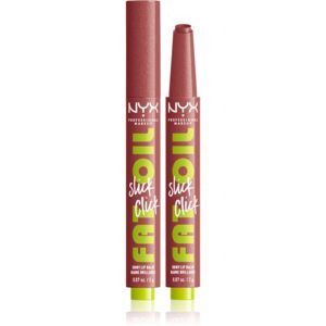 NYX Professional Makeup Fat Oil Slick Click tónovací balzam na pery odtieň 03 No Filter Needed 2 g