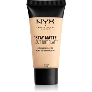 NYX Professional Makeup Stay Matte But Not Flat tekutý mejkap s matným finišom odtieň 01 Ivory 35 ml