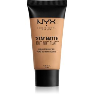 NYX Professional Makeup Stay Matte But Not Flat tekutý mejkap s matným finišom odtieň 08 Golden Beige 35 ml
