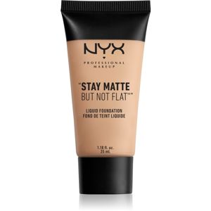 NYX Professional Makeup Stay Matte But Not Flat tekutý mejkap s matným finišom odtieň 17 Warm 35 ml