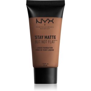NYX Professional Makeup Stay Matte But Not Flat tekutý mejkap s matným finišom odtieň 19 Cocoa 35 ml
