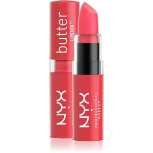 NYX Professional Makeup Butter Lipstick krémový rúž odtieň 12 Beach BBQ 4,5 g