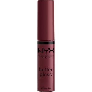 NYX Professional Makeup Butter Gloss lesk na pery odtieň 22 Devil's Food Cake 8 ml