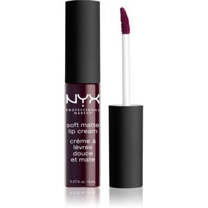NYX Professional Makeup Soft Matte Lip Cream ľahký tekutý matný rúž odtieň 21 Transylvania 8 ml