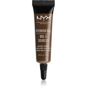 NYX Professional Makeup Eyebrow Gel vodeodolný gél na obočie odtieň 04 Espresso 10 ml