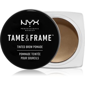 NYX Professional Makeup Tame & Frame Brow pomáda na obočie odtieň 01 Blonde 5 g