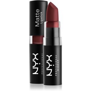 NYX Professional Makeup Matte Lipstick klasický matný rúž odtieň 37 Dark Era 4,5 g