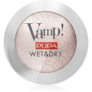 Pupa Vamp! Wet&Dry očné tiene pre mokré a suché použitie s perleťovým leskom odtieň 200 Luminous Rose 1 g