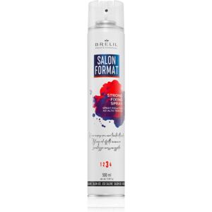 Brelil Numéro Salon Format Strong Fixing Spray lak na vlasy pre fixáciu a tvar 500 ml