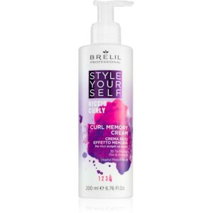 Brelil Numéro Style YourSelf Curl Memory Cream definujúci krém pre vlnité a kučeravé vlasy 200 ml