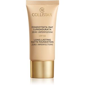 Collistar Foundation Zero Imperfections dlhotrvajúci zmatňujúci make-up SPF 10 odtieň 3 Nude 30 ml
