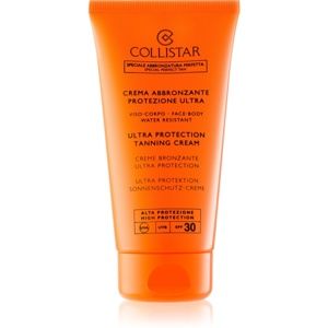 Collistar Special Perfect Tan Ultra Protection Tanning Cream ochranný krém na opaľovanie SPF 30 150 ml