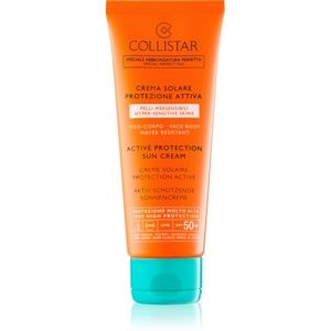 Collistar Special Perfect Tan Active Protection Sun Cream ochranný krém na opaľovanie SPF 50+ 100 ml