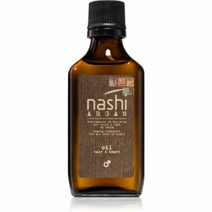 Nashi Argan Men vyživujúci olej na vlasy a fúzy 50 ml