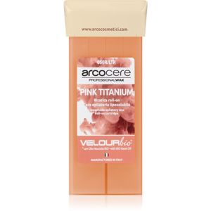 Arcocere Professional Wax Pink Titanium epilačný vosk roll-on náplň 100 ml