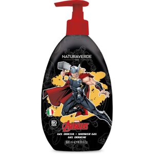 Marvel Avengers Shower Gel čistiaci sprchový gél pre deti Organic Calendula and Chamomile extracts 500 ml