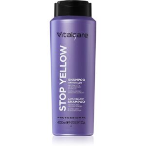 Vitalcare Professional Stop Yellow fialový šampón pre blond a šedivé vlasy 400 ml