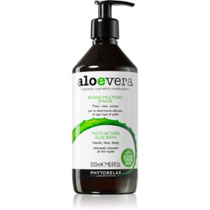 Phytorelax Laboratories Aloe Vera tekuté univerzálne mydlo na telo a tvár 500 ml